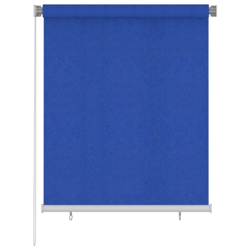 Semi Sheer Roller Blind, 140 cm L x 120 cm W, Blue