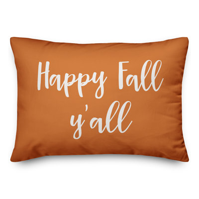  Coussin Happy Fall, Y'all