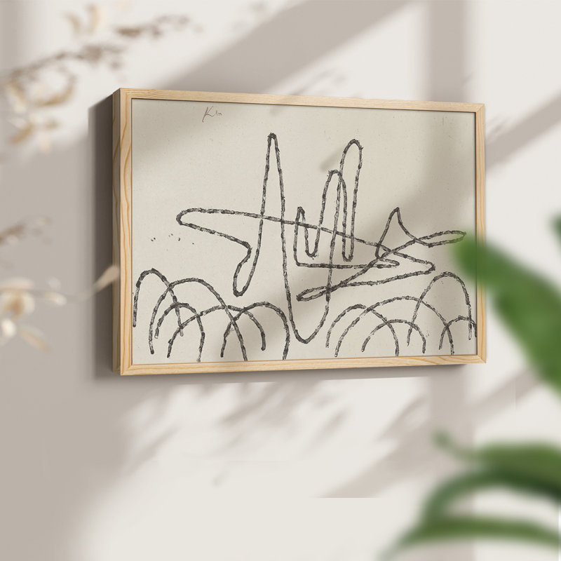 Croquis rétro - Édition encadrée - Restickable, Naturel, H 11 po x l 14 po