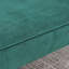 Accoudoir rond en velours 72,5 po Sritha-145971190