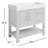 Maho 35.4'' Single Bathroom Vanity with Engineered Stone Top