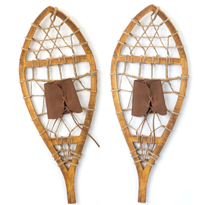 Raquettes à neige en bois 22 po
