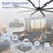 Industrial DC Motor Ceiling Fan with Reversible Blades-319257514-317992373