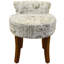 Adamma Solid Wood Accent Stool