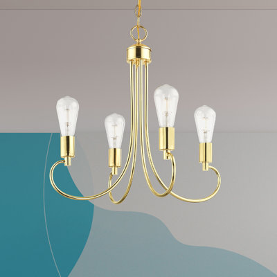 Lustre classique à 7 lumières de style bougie Hitterdal