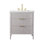 Bilroy 30'' Single Sink Bathroom Vanity with Engineered Stone Top