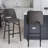 Avidan Upholstered Counter Stool with Metal Frame-792907882