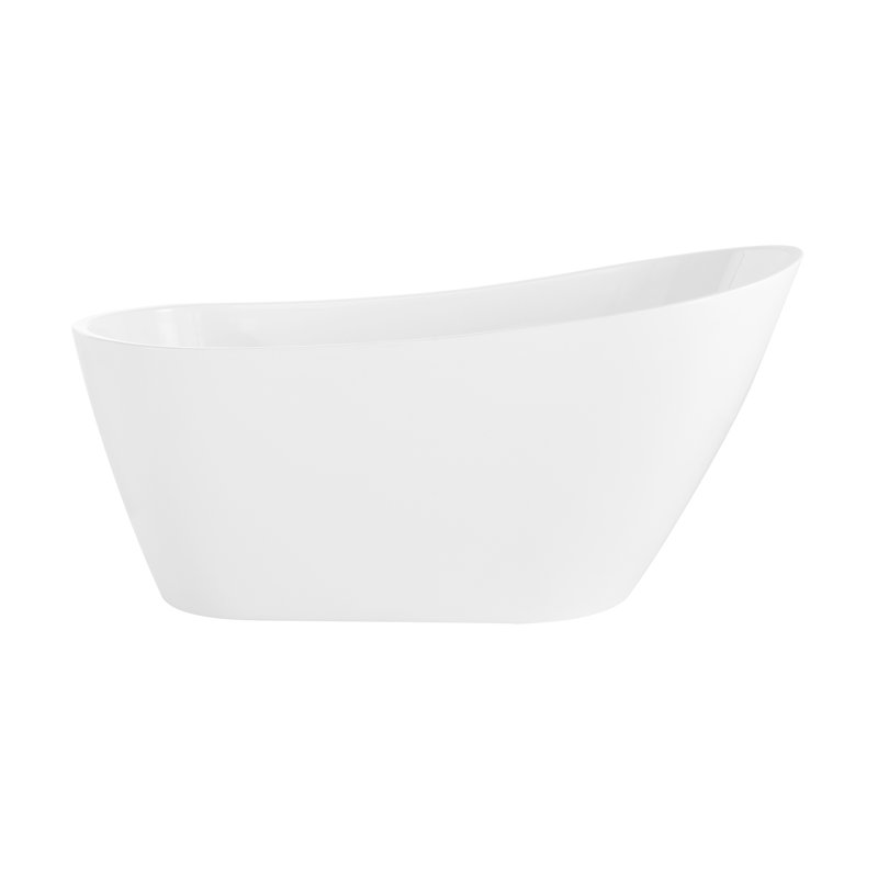 Baignoire de trempage autoportante en acrylique Sublime® 60 po x 31 po