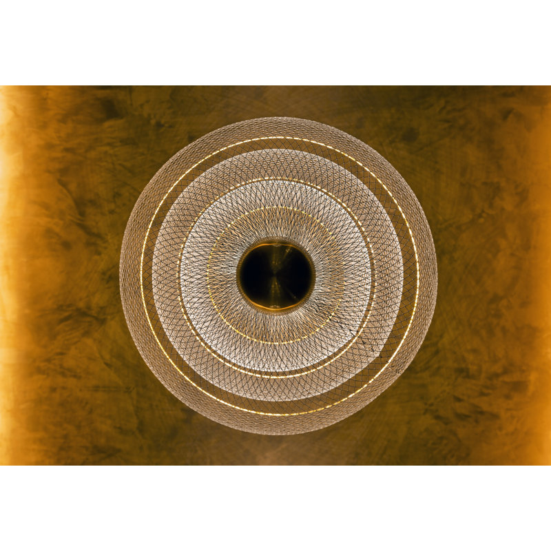 Meshmatics 1 - Light LED Chandelier, Large