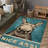 High Quality With Pile Soft Type Printed Rug Featuring a Stylish Geometric Pattern Perfect for Adding a Splash of Color and Comfort to Your Living Room or Bedroom-556518619