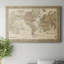Impression sur toile tendue de la carte du monde de Mitchell-1097000970