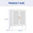 Metal Storage Cabinet With 2 Doors And 2 Adjustable Shelves, Steel Storage Cabinet For Home Office