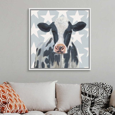 " Patriotic Farm II " by Victoria Borges Painting Print