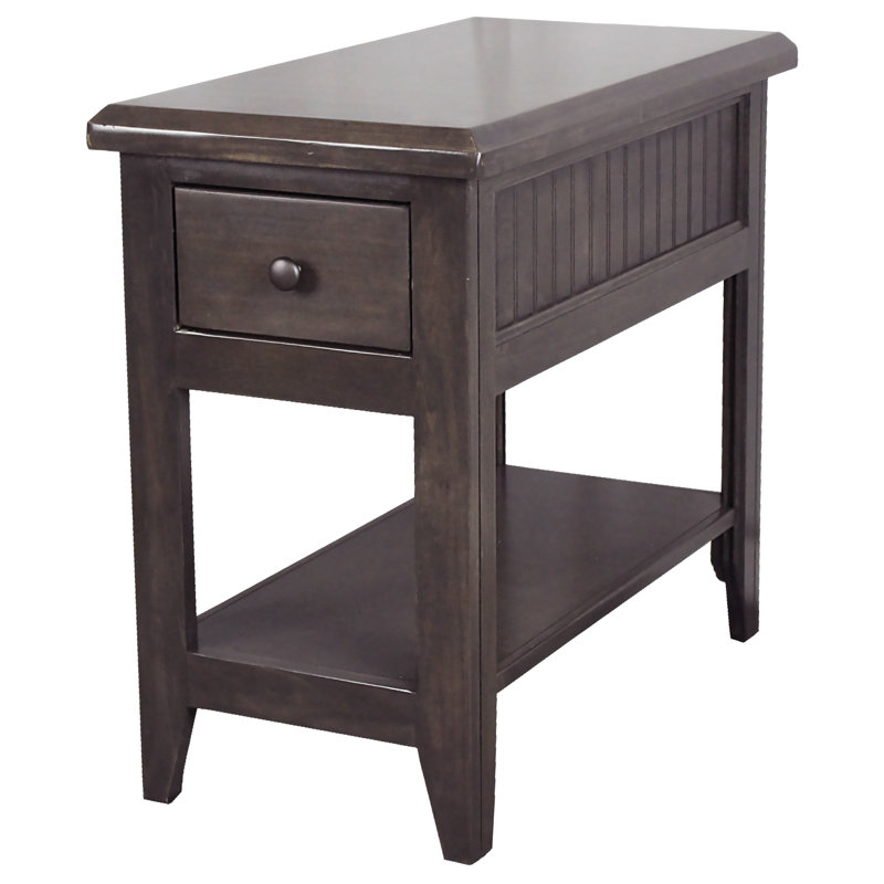 Table de bout Vesper, Pierre grise