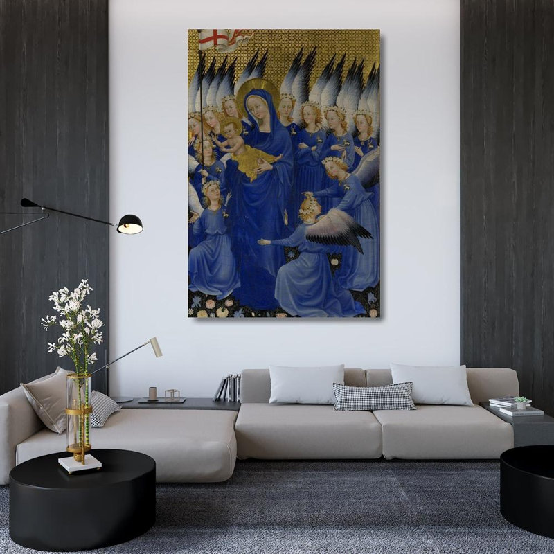 Art sur toile tendue avec galerie Astoria Grand Inconnue, Wilton Diptych, panneau de droite, H 48 po x l 33 po