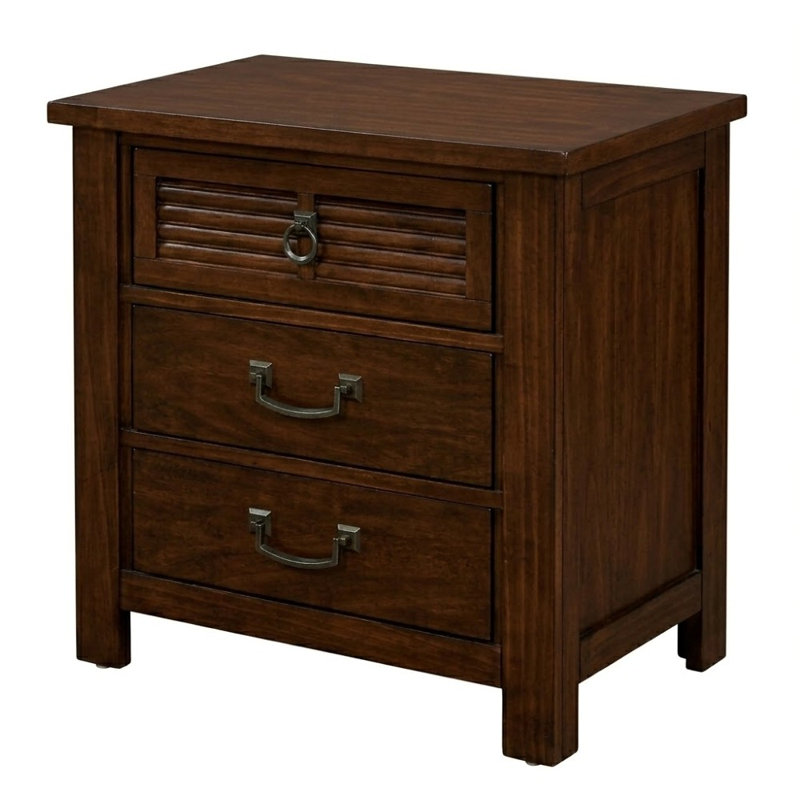 3 tiroirs Crocodillo W Table de chevet