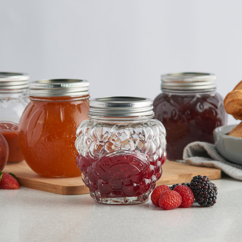 Glass Canning Jar - Set of 6