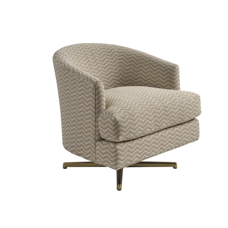 La Costa Upholstered Swivel Armchair