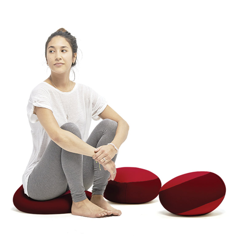 Ringo Refillable Bean Bag Lounger, Bordeaux/Red