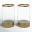 Hurricanes de table en verre