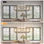 Lustre rectangulaire à 5 lumières Hainesport