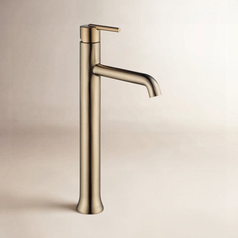 Robinet pour salle de bain Trinsic, lavabo pour salle de bain or brossé, Bronze-Champagne lustré