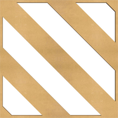 SAMPLE-Wall Paneling in Wood/White