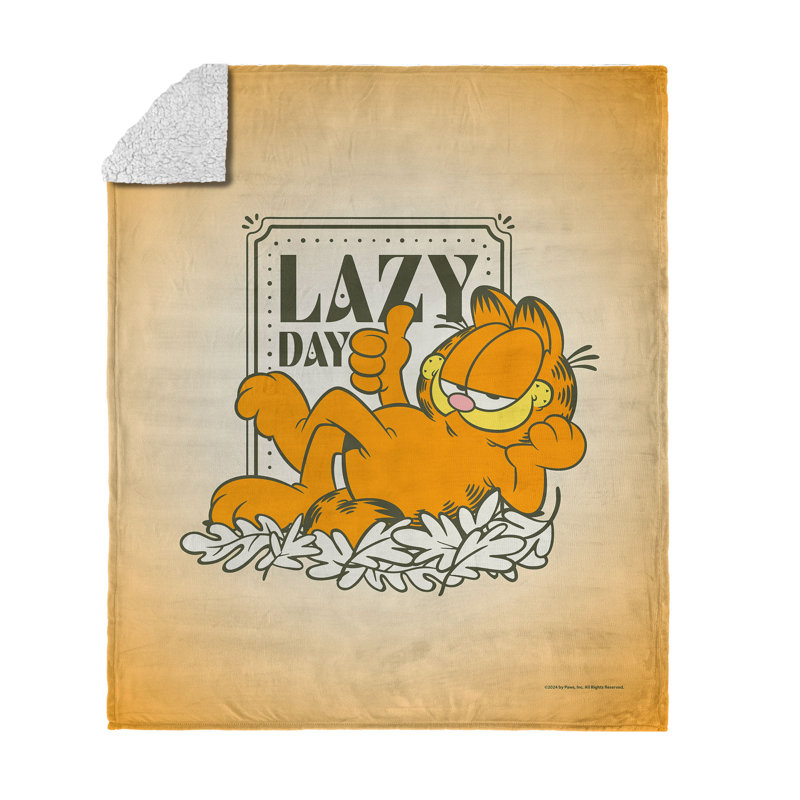 Jeté Nickelodeon Garfield Lazy Day
