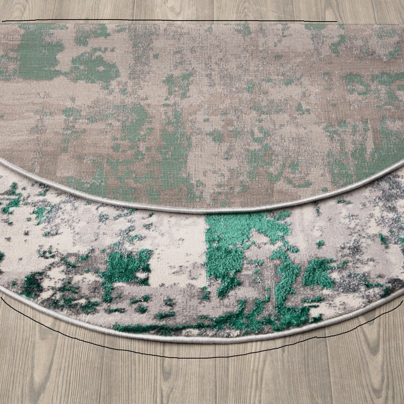 Maddin Abstract Area Rug, Rectangle 80 x 150cm