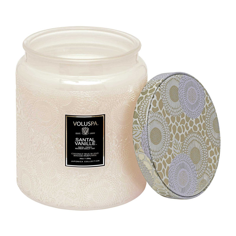 Santal Vanille Luxe Jar Candle