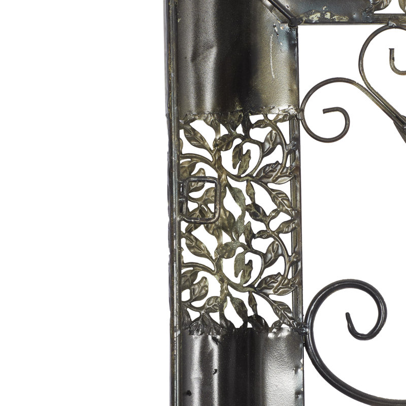 Metal Scroll Home Wall Decor