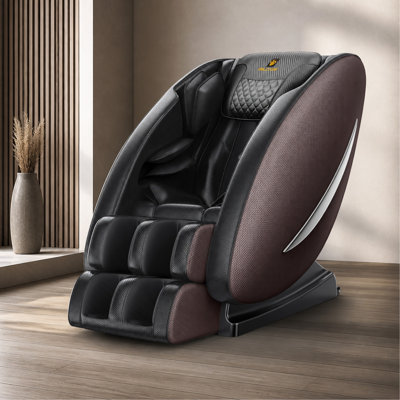 Fauteuil de massage inclinable sans gravité avec pression d'air corporelle complète (accessoires)