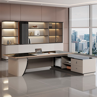 Bureau de direction en L 110,24 po