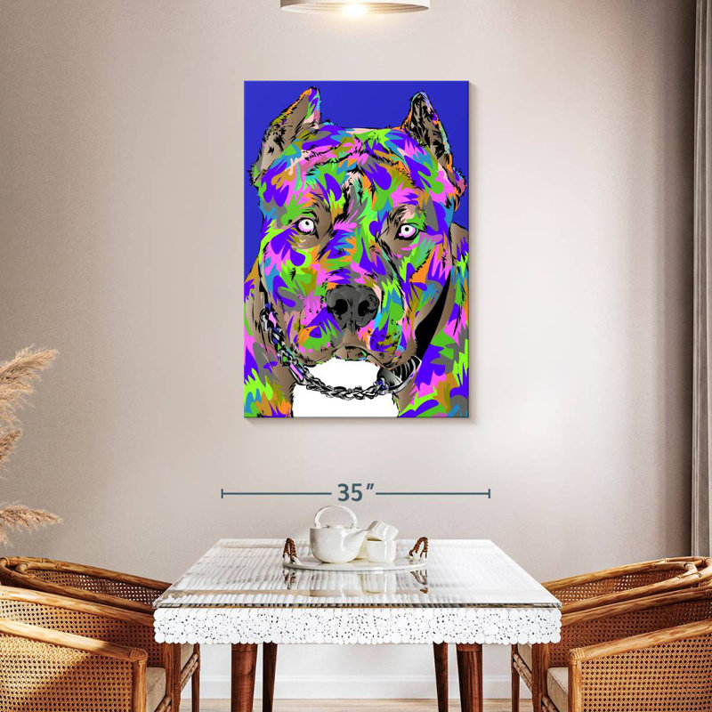 Brampt Pitbull 2022, 45" H x 30" W