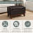 Oyster Storage Ottoman