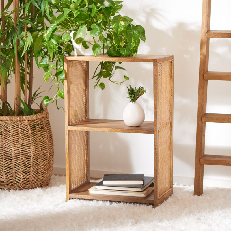 Bibliothèque étagère Dianella, (2 tablettes) H 31,9 po x l 19,7 po x P 11,6 po, Naturel