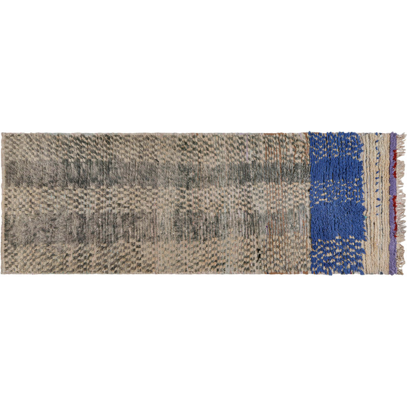 Vintage One-of-a-Kind 3'1" X 8'10" Area Rug