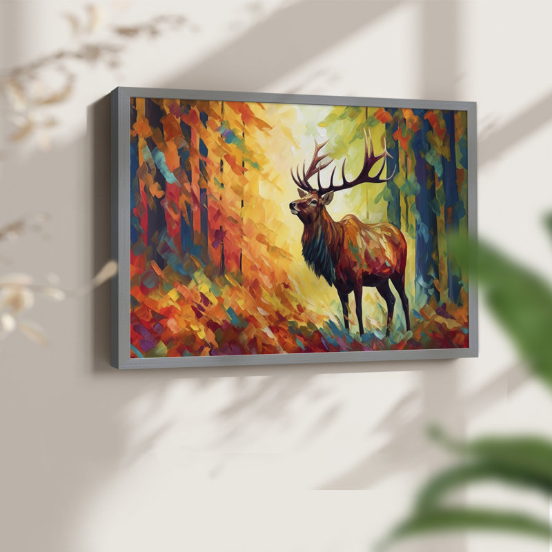 Faune - Édition encadrée - Restickable, H 8 po x l 10 po, Gris