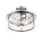 Plafonnier semi-encastré cylindrique 13,75 po Attah-1786461393