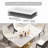 63 "Artificial Stone Double-Ring Legs Dining Table(Only Table)