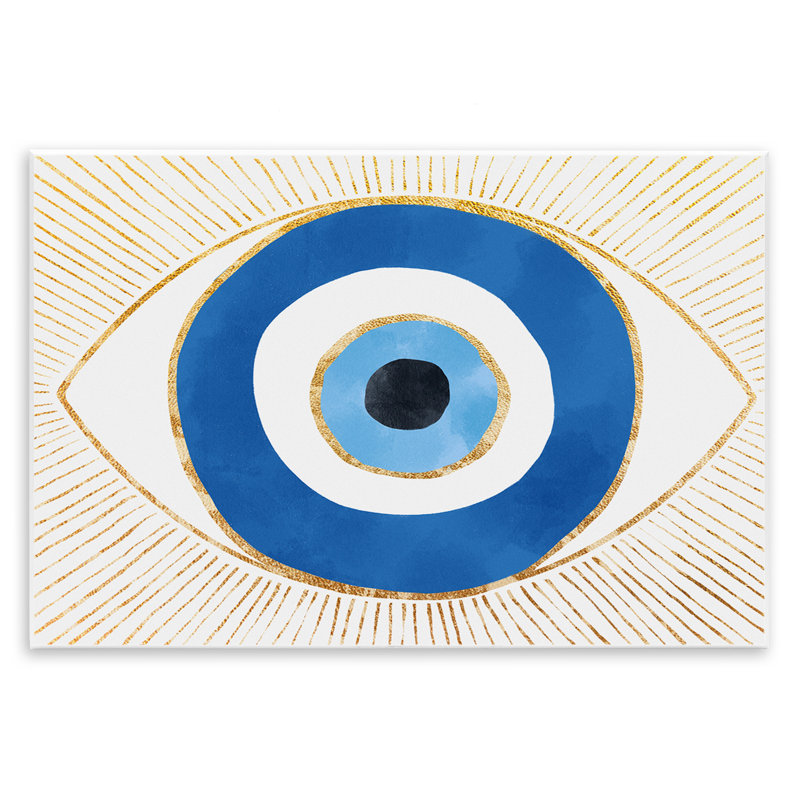 «Evil Eye Shape» par Ziwei Li, H 10 po x l 15 po x P 0,5 po