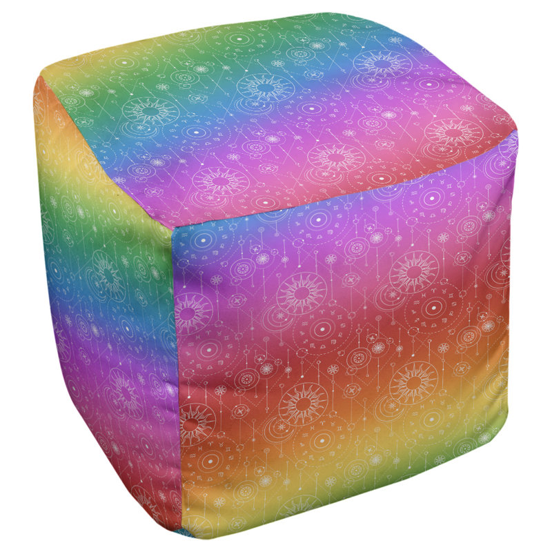 Leffel Upholstered Ottoman, Cube Insert (18 x 18 x 18)