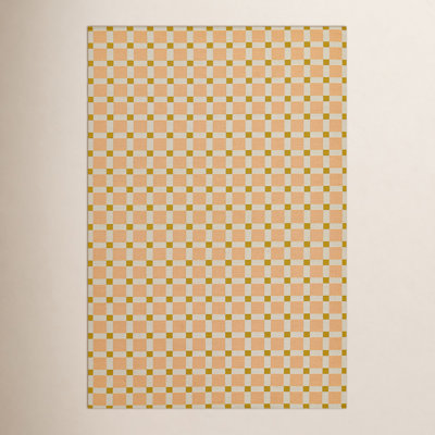 Icon Pink Geometric Outdoor Rug