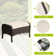 Argyri Outdoor Ottomans with Cushions