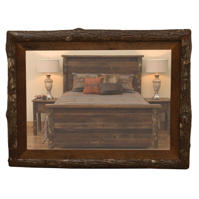 Miroir Fireside Lodge Appalachian Crocket - cadre seulement - l 48 po x H 36 po