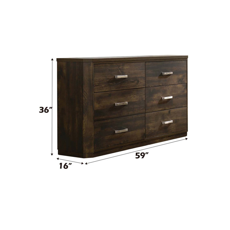 Akers 59'' W 6 - Drawer Dresser
