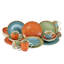 Country 24 Piece Dinnerware Set, Service for 6