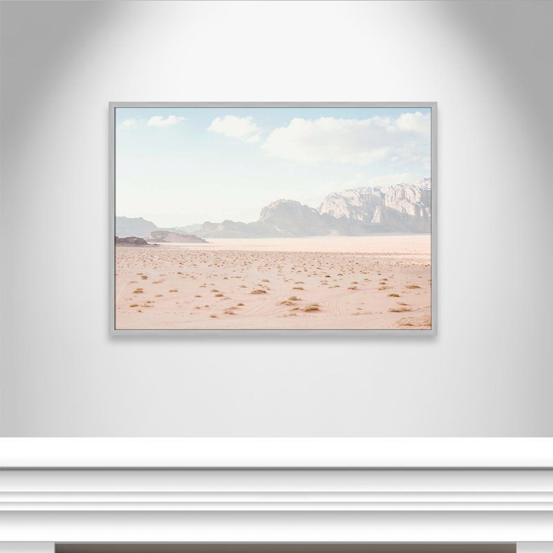 Tire Tracks by Leah Straatsma, Matte Silver Framed, 41.5" W x 29.5" H