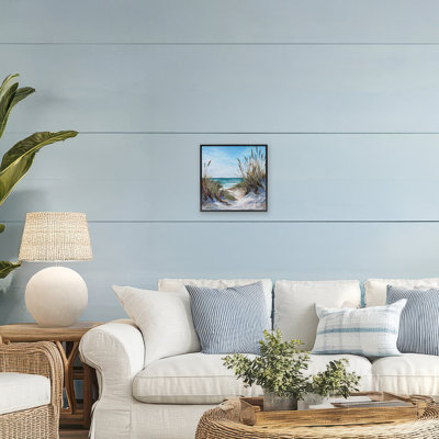 Estampe marine encadrée, design par Lindsay Kivi Fine Art