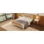 Structure de lit en rotin de style traditionnel, aucun sommier nécessaire-381050930-381050933